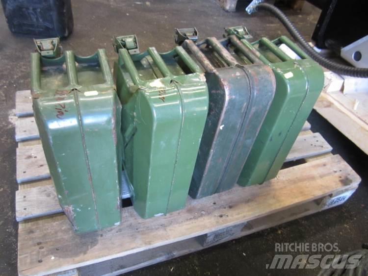  Jerrycans 20 Ltr. - 4 stk. Outros componentes