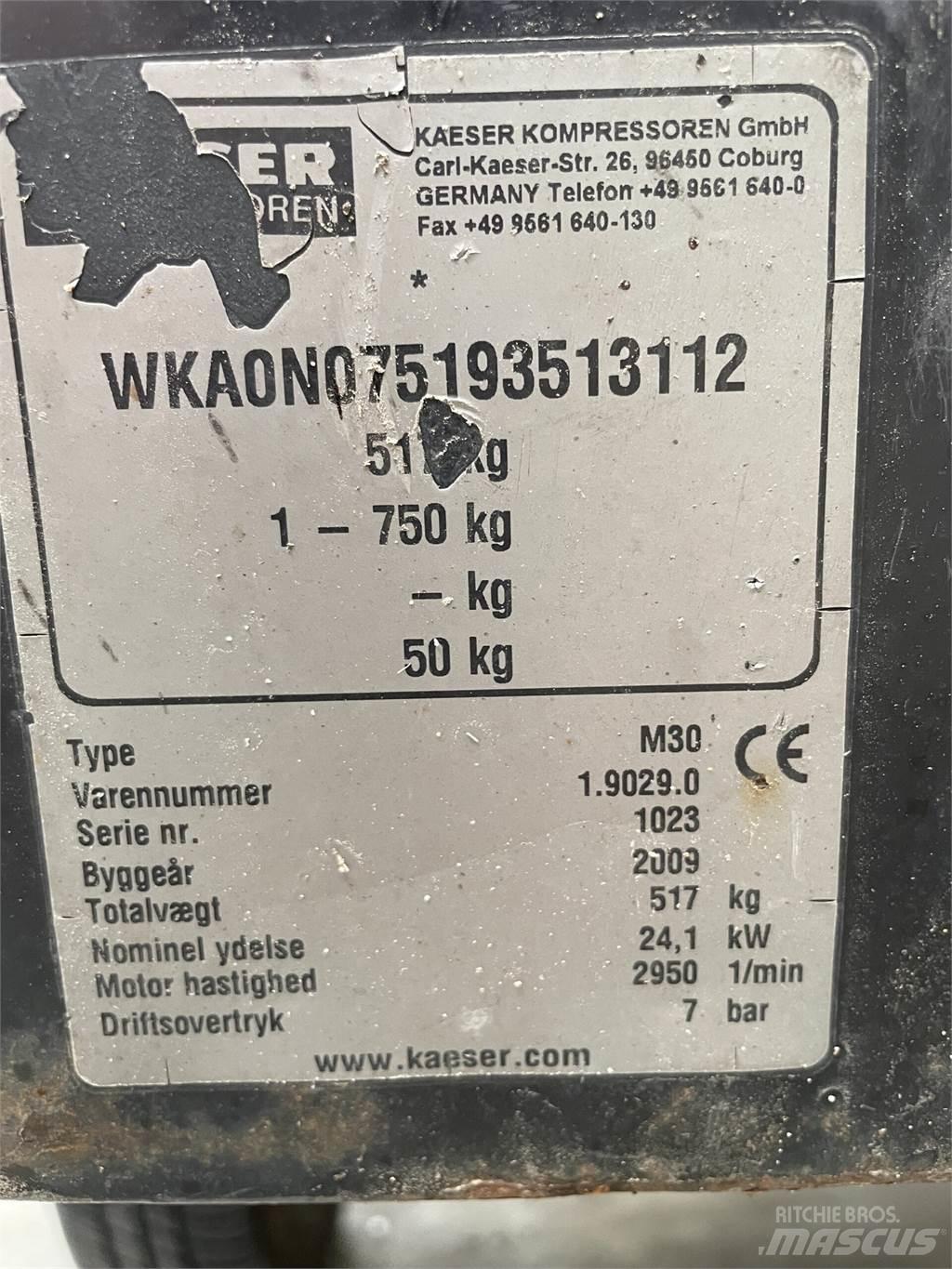Kaeser M30 kompressor Compressores