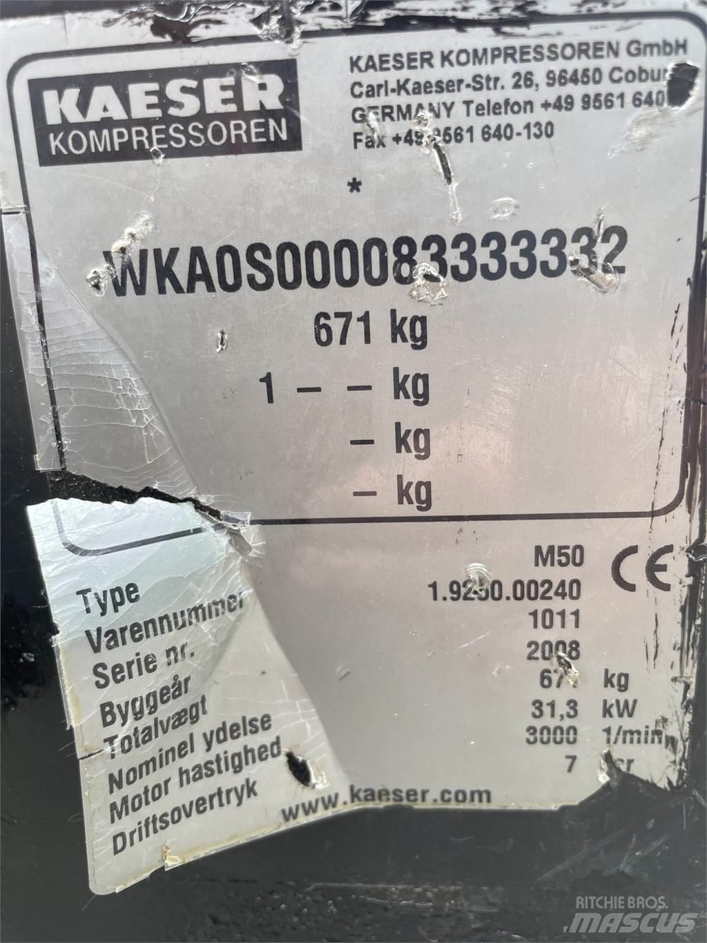 Kaeser M50 kompressor Compressores