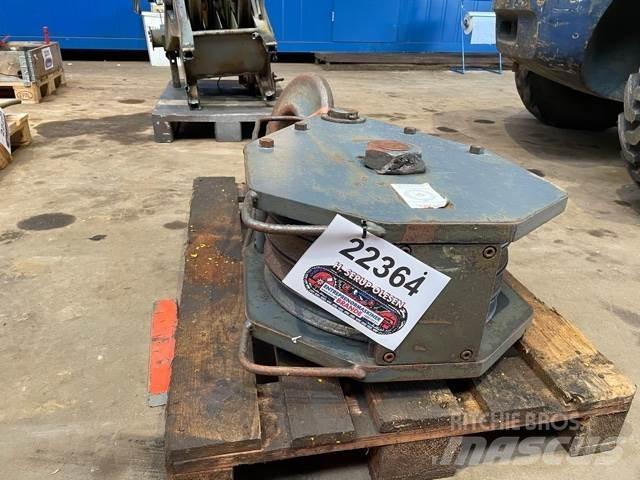  Krankrog med 3 wirehjul Peças e equipamento de gruas