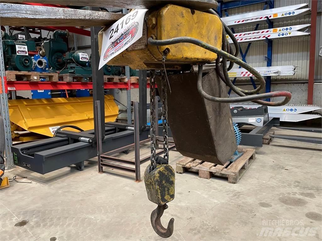  Liftket el-kædetalje - 1 ton Peças e equipamento de gruas