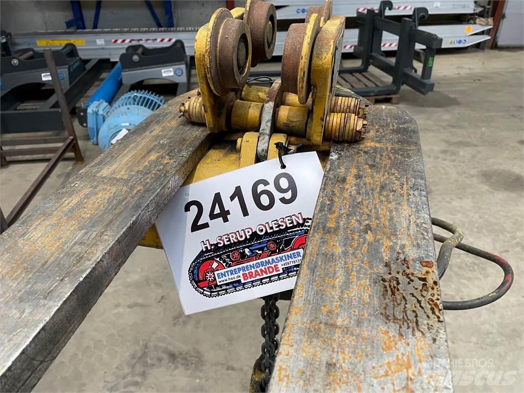  Liftket el-kædetalje - 1 ton Peças e equipamento de gruas