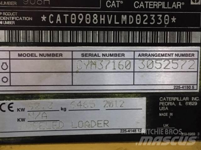  Løftebom ex. Cat 908H Outros componentes