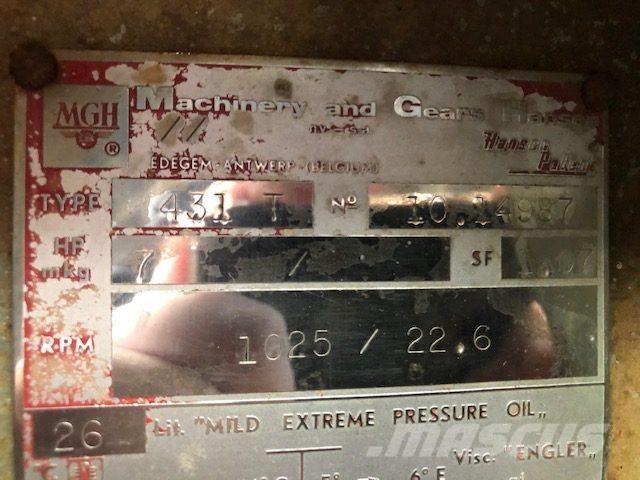  MGH gear Type 431T Caixas de velocidades