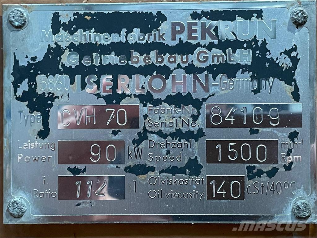  Pekrun Type CVH70 gear Caixas de velocidades