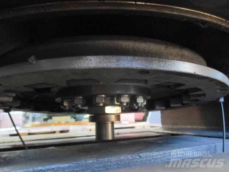  PTO flange med remskive Outros componentes