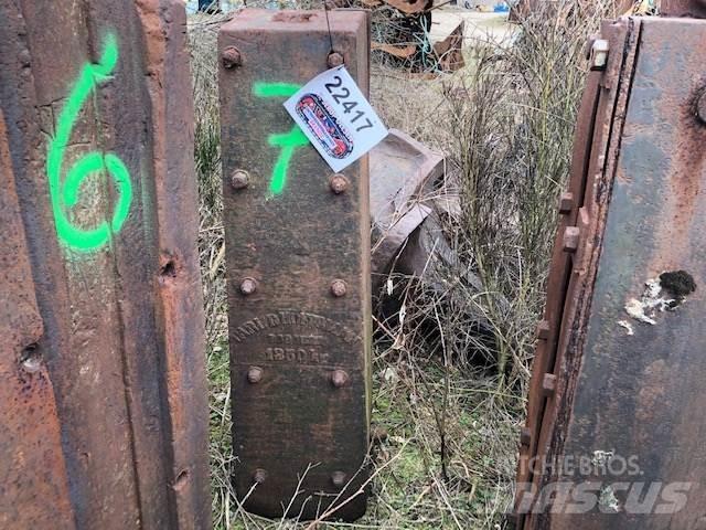  Rammeslag ca. 1250 kg Outros componentes