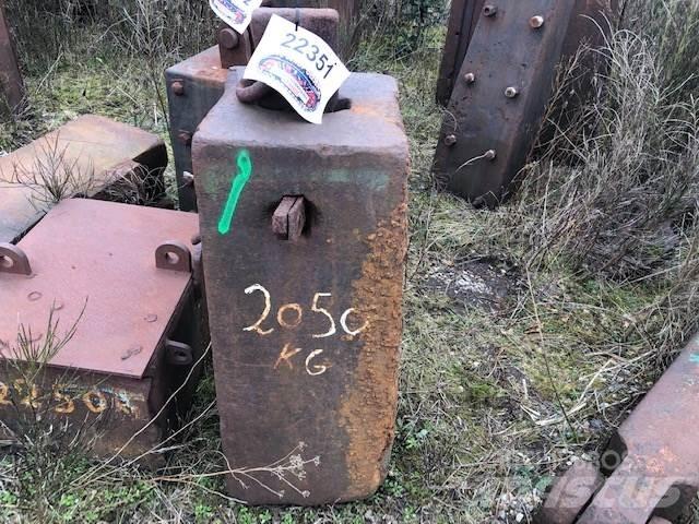  Rammeslag ca. 2050 kg Outros componentes