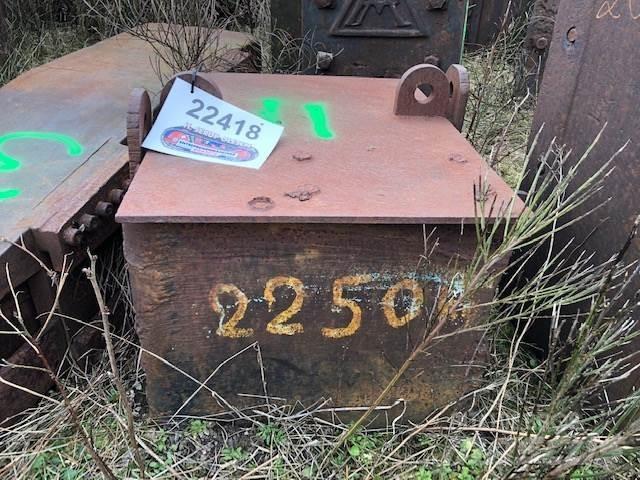  Rammeslag ca. 2250 kg Outros componentes