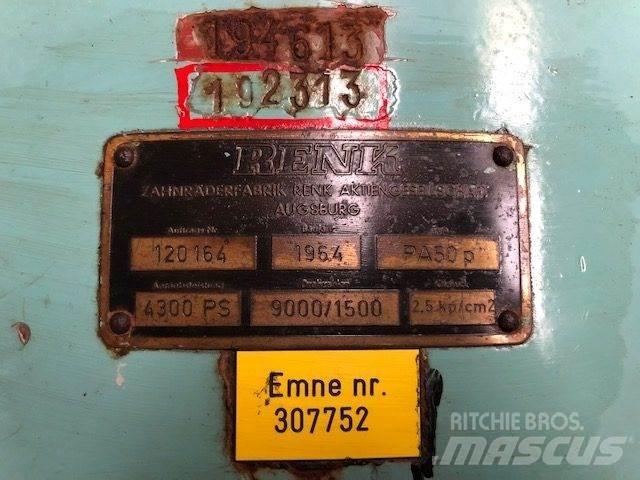 Renk gear type PA50p Caixas de velocidades