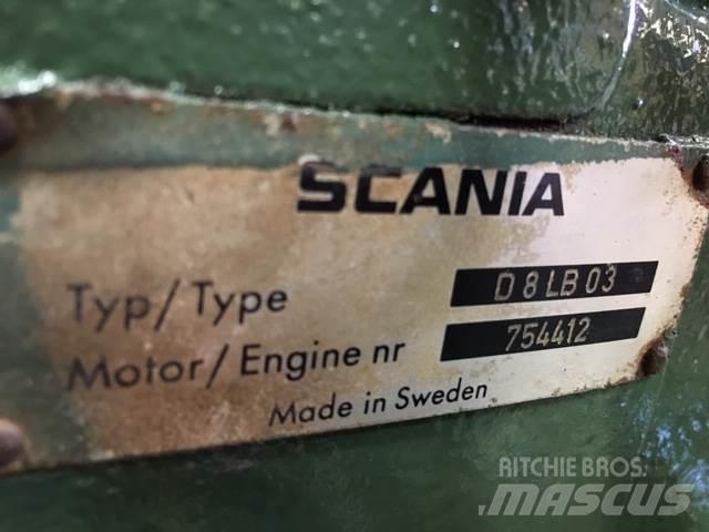 Scania D8LB03 motor Motores
