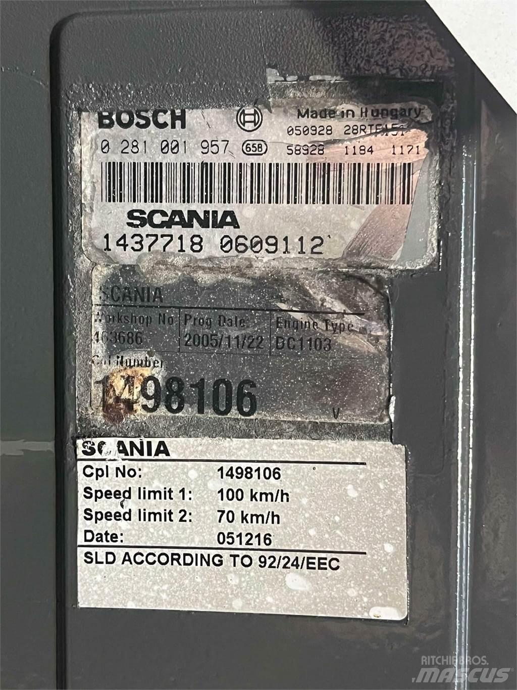 Scania DC11 03 B02 motor Motores