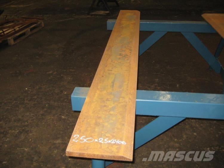  Skærstål 250x25x2300 mm Equipamentos para Oleodutos