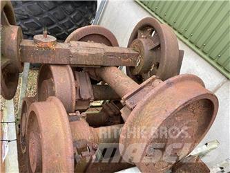  Skinnehjul ø450 mm + flange Pneus, Rodas e Jantes