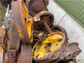  Skinnehjul ø450 mm + flange Pneus, Rodas e Jantes