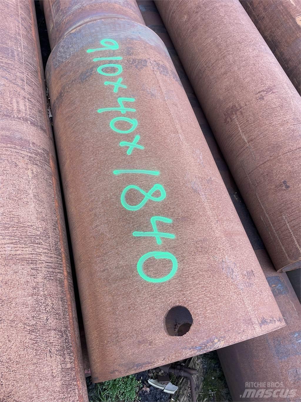  Stålrør ø910x40x1840 mm Equipamentos para Oleodutos