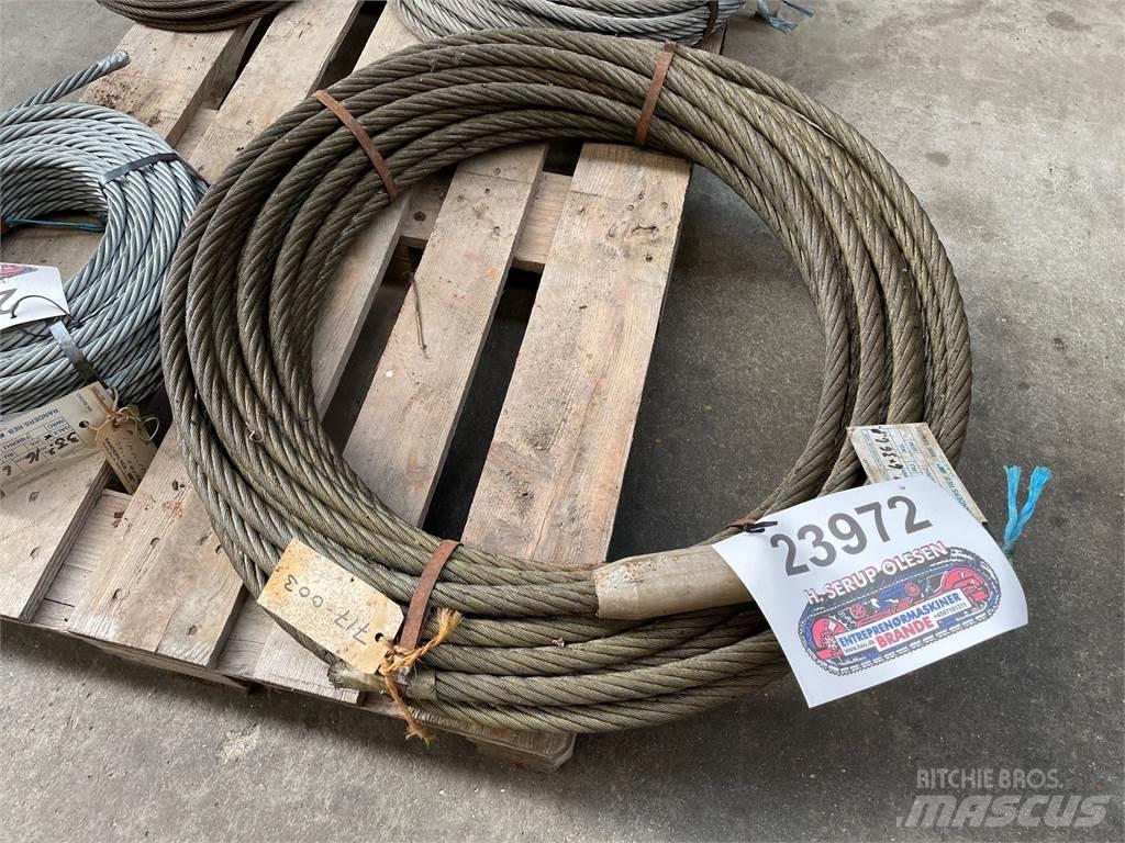  Stålwire Ø22 mm Peças e equipamento de gruas
