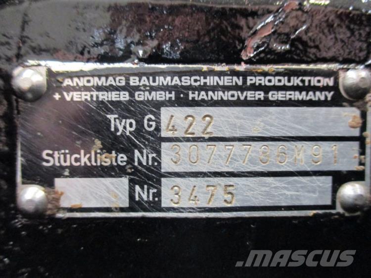  Transmission Type 422 Transmissão
