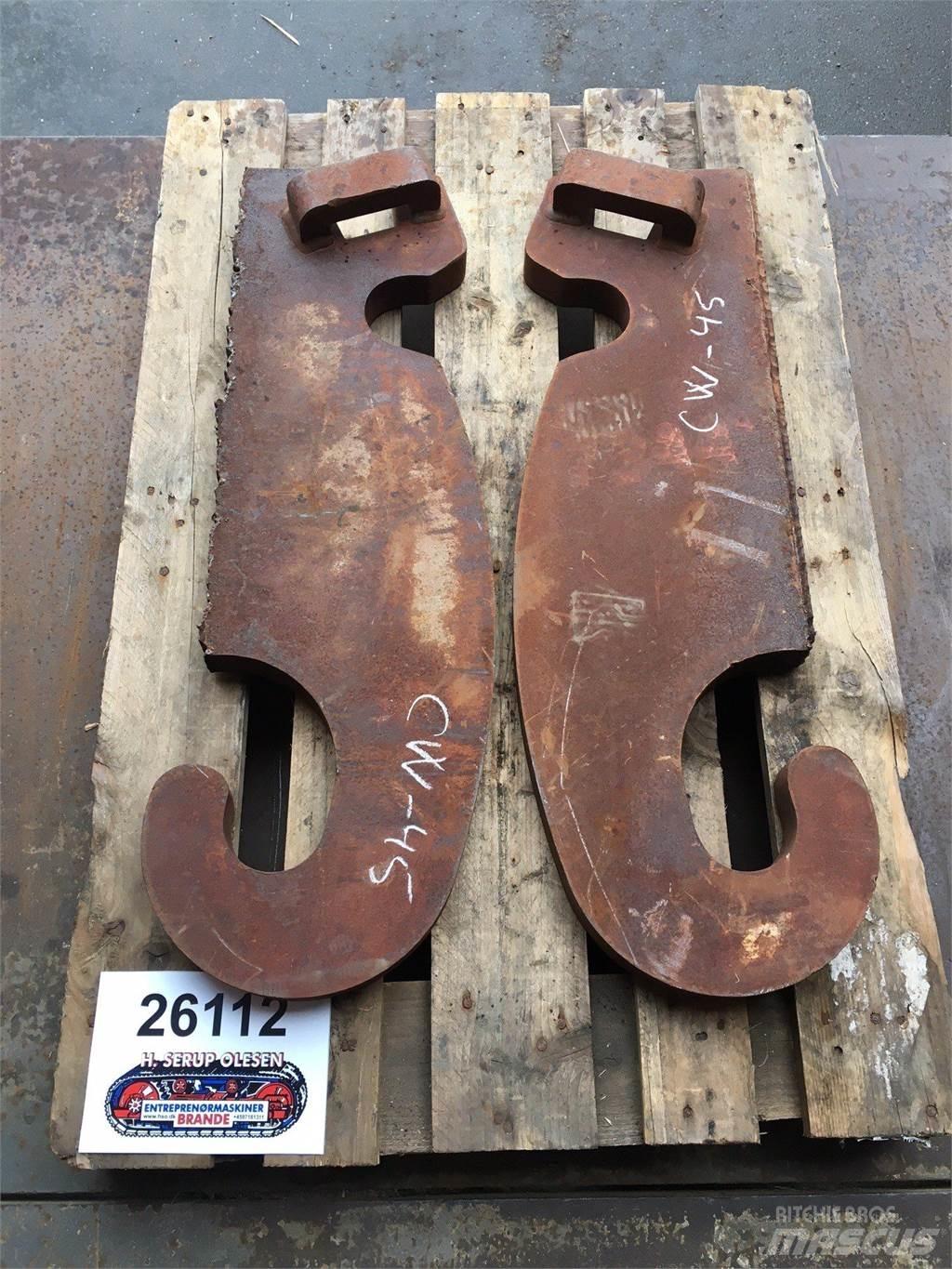 Verachtert CW45 krogsæt Conectores