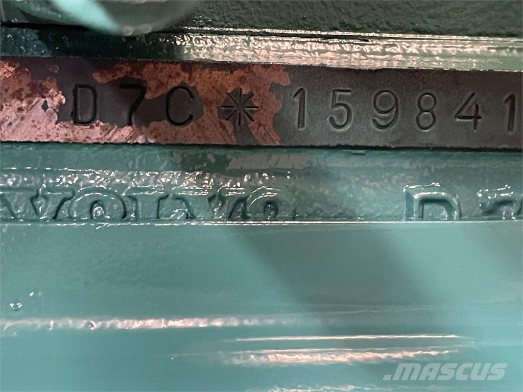 Volvo D7C motor Motores