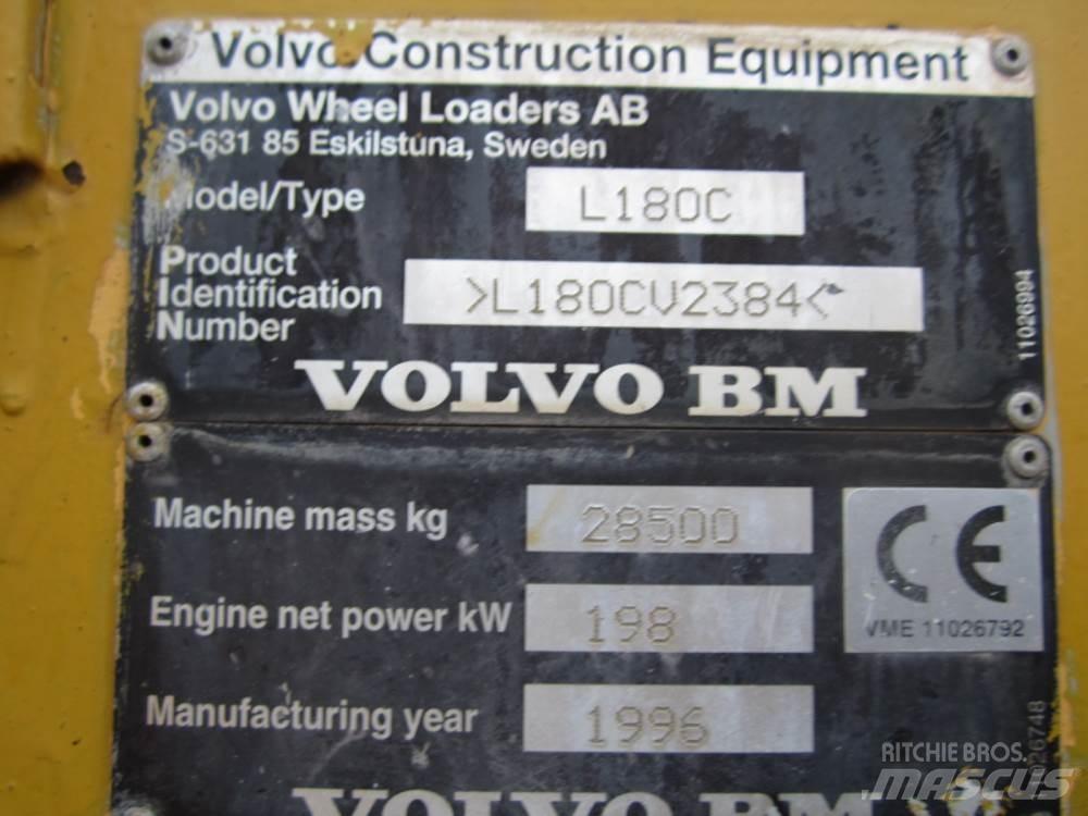 Volvo L180C til ophug Pás carregadoras de rodas