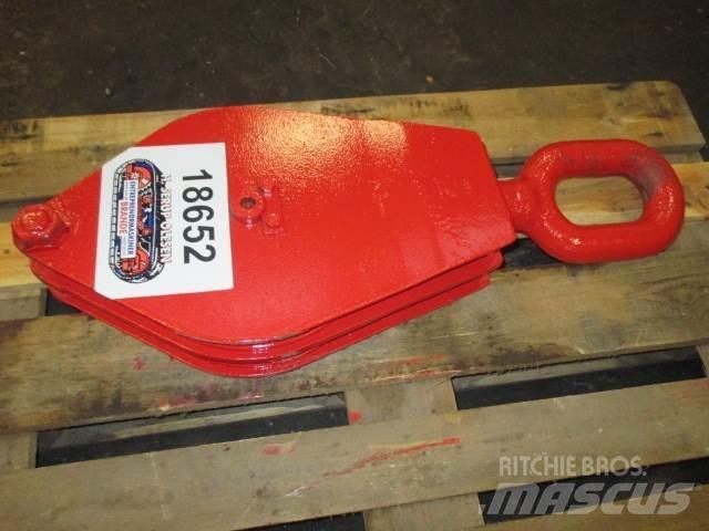  Wireblok - ca. 20 ton Peças e equipamento de gruas
