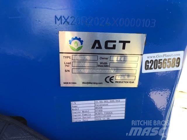 AGT MX20R Escavadoras de rastos