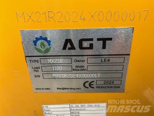 AGT MX21R Escavadoras de rastos