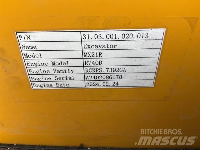 AGT MX21R Escavadoras de rastos