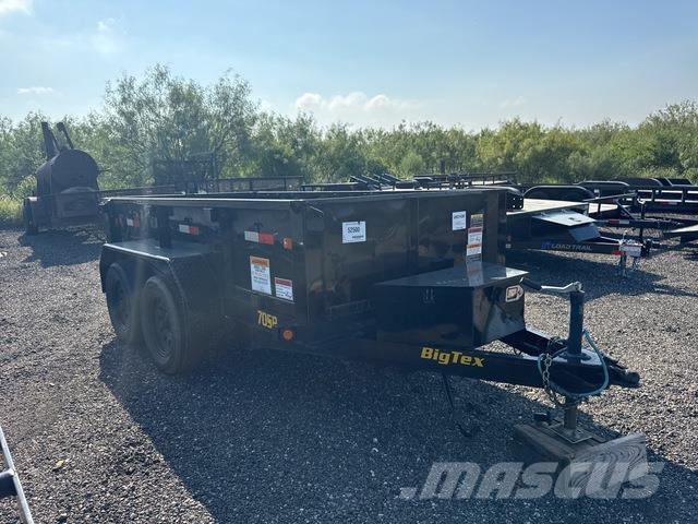 Big Tex  Reboques dumpers