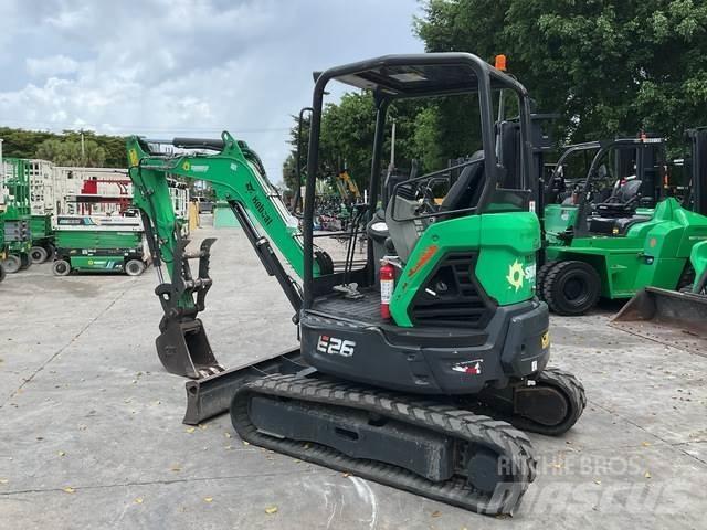 Bobcat E26 Escavadoras de rastos
