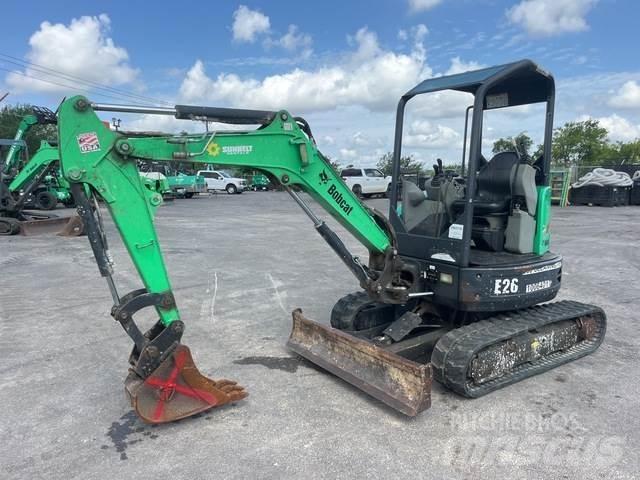 Bobcat E26 Escavadoras de rastos