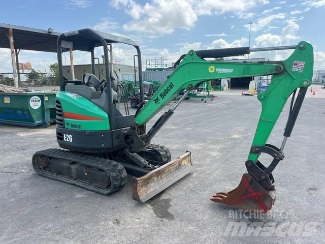Bobcat E26 Escavadoras de rastos
