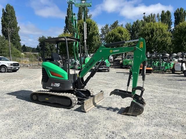 Bobcat E26 Escavadoras de rastos