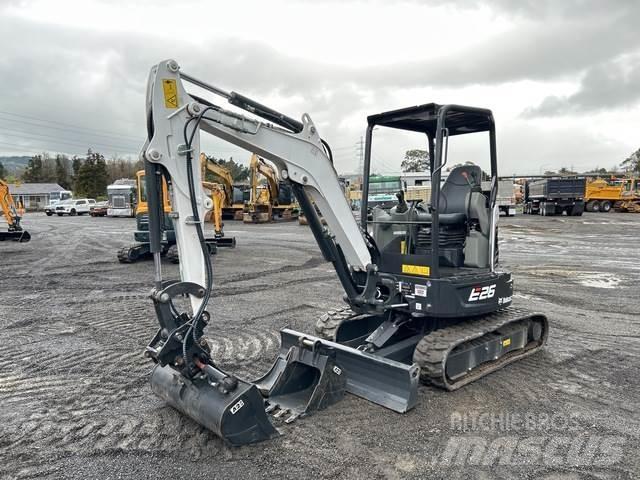 Bobcat E26 Mini Escavadoras <7t
