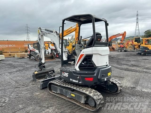 Bobcat E26 Mini Escavadoras <7t