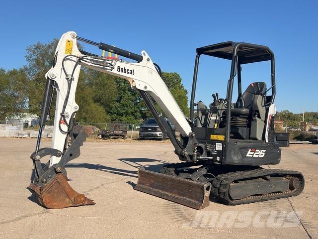 Bobcat E26 Escavadoras de rastos