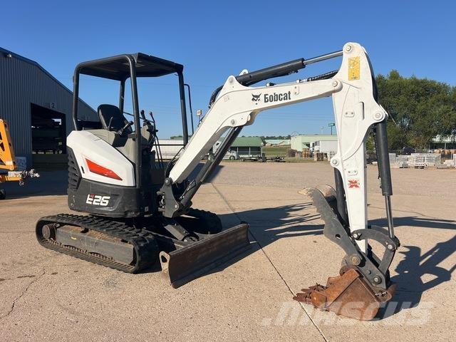 Bobcat E26 Escavadoras de rastos