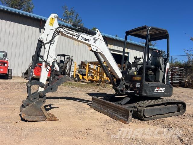 Bobcat E26 Escavadoras de rastos