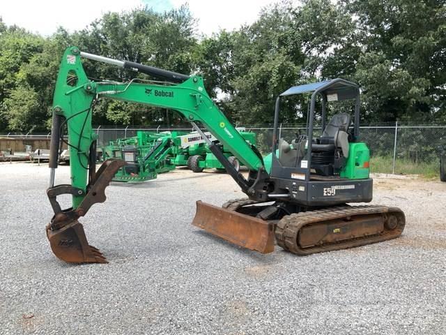 Bobcat E50 Escavadoras de rastos