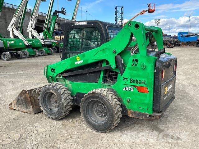 Bobcat S570 Carregadoras de direcção deslizante
