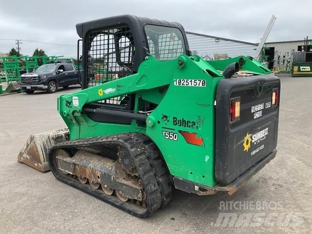 Bobcat T550 Carregadoras de direcção deslizante