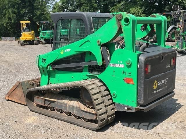 Bobcat T740 Carregadoras de direcção deslizante