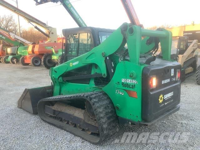 Bobcat T740 Carregadoras de direcção deslizante