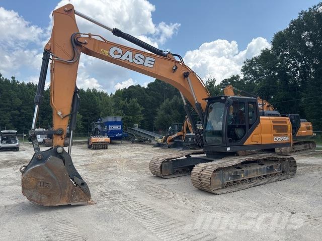 CASE CX260E Crawler excavators