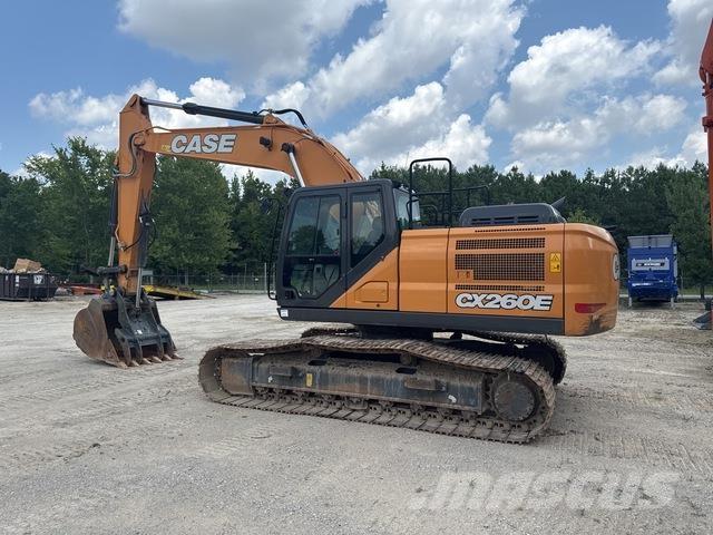 CASE CX260E Crawler excavators