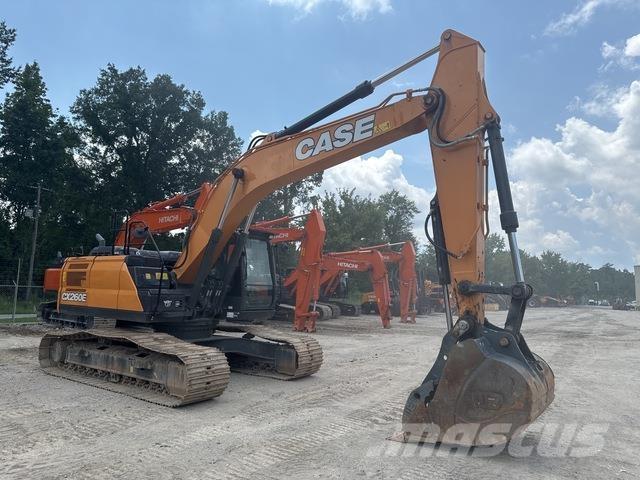 CASE CX260E Crawler excavators