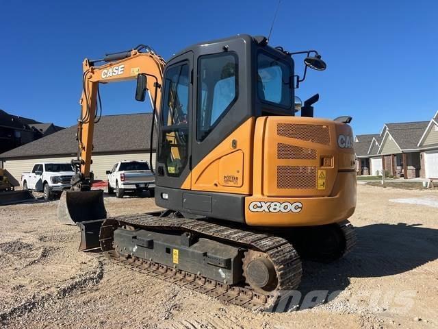 CASE CX80C Escavadoras de rastos