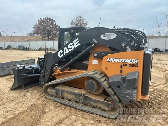CASE DL550 Carregadoras de direcção deslizante