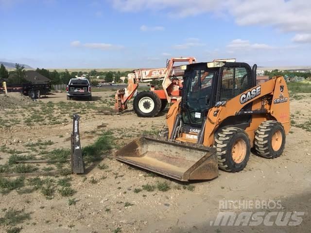 CASE SR250 Carregadoras de direcção deslizante